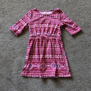 Faded Glory dress. Size S (6/6x). Red and pink